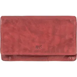 Bear Design Geldbörse Damen rot