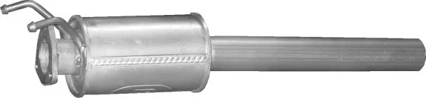 POLMO Vorschalldämpfer 0784 für Fiat Peugeot