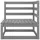 vidaXL Garten-Lounge-Set 5-tlg. grau Kiefer
