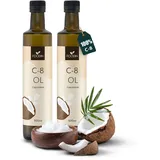 MCT Öl C8, 1000ml Kokosöl, am besten für ketogene Ernährung, MCT Öl Ketone zu...