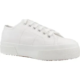 SUPERGA Damen Plateau Sneaker - Blau,Rot,Weiß - 39