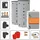 solarbayer� Holzvergaserset HVS E 60-1C mit 2xSLS-2200S Pufferspeicher