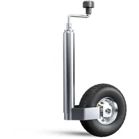 CARTREND Stützrad 80144 mit Luftreifen 48 mm verzinkt