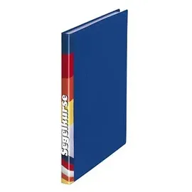 FolderSys Sichtbuch A4 Blau 20 Hüllen