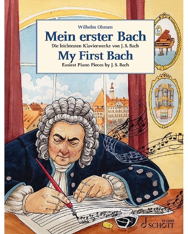 Mein Erster Bach, Klavier / My First Bach, Piano - Johann Sebastian Bach, Geheftet