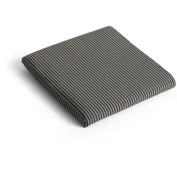 HAY - Type Seat Cushion für Stuhl, grau schwarz gestreift