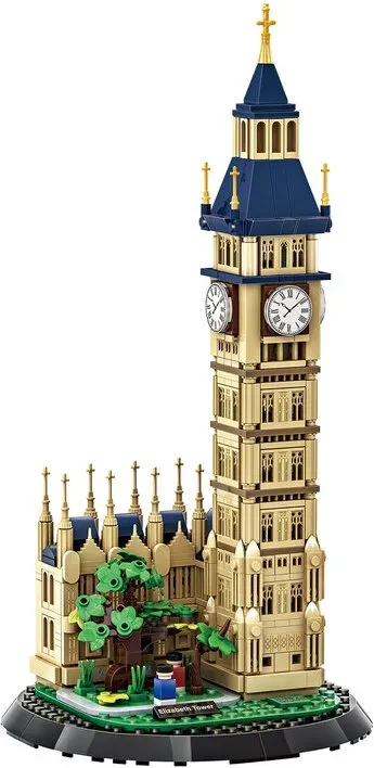 Elizabeth Tower in London, Großbritannien