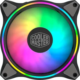 Cooler Master MF120 HALO 3in1 - Gehäuselüfter - 120 mm 1 x), PC Lüfter, Schwarz mit RGB LED - 30 dBA
