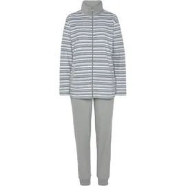 vivance dreams by lascana Pyjama gestreift/grau 40/42