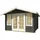 Nordic Holz Gartenhaus Robin 2,81 x 3,58 m Grün