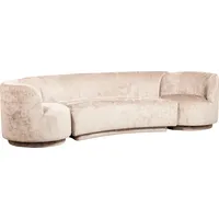 Woood Sofa »Combi-Popular: Bank + Sessel«, mit grobem Chenille