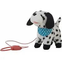 BigBuy Plüschtier mit Klang Dalmatiner Hund Musikalisch 24 cm