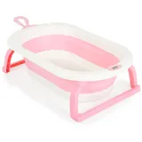 Cangaroo Babybadewanne Terra Digitalthermometer 87 cm lang Wasserablauf rosa