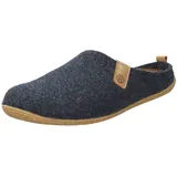 Rohde Herren Hausschuhe Pantoffeln Softfilz Tivoli-H 6920, Größe:44 EU, Farbe:Blau - 44 EU