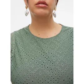 Vero Moda Curve Vmctassa SL FRILL TOP NOOS Cur - Plus Size - XL