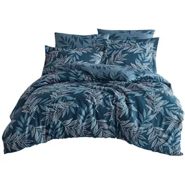 Traumschlaf Irene Floral Blau 135 x 200 cm + 80 x 80 cm