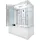 SeniorBad Kombination Badewanne Dusche K80-WS-TH-A-EA Duschtempel 100x180 cm OHNE Zusatzoption - Weiß