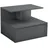 [en.casa] Amberg Hängeregal 40 x 35 x 31 cm Dunkelgrau