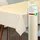 AMF creation Sensalux Tischdeckenrolle, wasserabweisend, 80g/m2, bis zu 45% Recyclat, 1,19m x 25m, Creme - Creme
