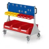 Kappes RasterMobil Gr. 2 RAL 7035/5010 H890 mm 2 Lochplatten mit Ausstattung