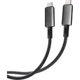 Vivanco USB-Ladekabel USB 3.2 Gen2 USB-C® Stecker, USB-C® Stecker 0.50m Schwarz