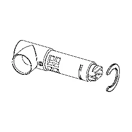 TECE TECEone Beschlag/Dämpfer 9820581 links, ab 2021