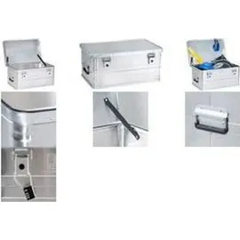 Allit Alubox Aluminium 590 x 390 x 270 mm Silber