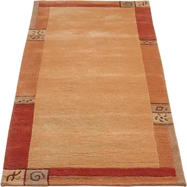 LUXOR LIVING Manali Nepalteppich 80 x 300 cm Orange