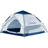 S'more Pop-Up Campingzelt, tragbares sofortiges automatisches Pop-Up-Strandzelt für 2 Personen, 2 Doppelschichten Tür und Fenster mit Netzschichten, wasserdichter UV-Schutz Sonnenschutz
