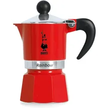 Bialetti Rainbow 1 Tasse rot