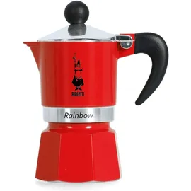 Bialetti Rainbow 1 Tasse rot