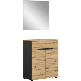 xonox.home Canu Garderobenschrank 80x190x37 beige