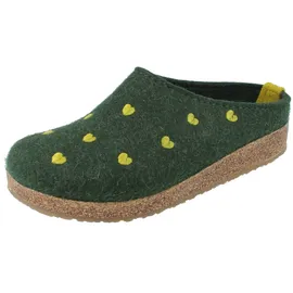 HAFLINGER Grizzly Cuoricini Grün 41