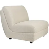 ZUIVER Lounge-Sessel Mississippi Polyester 0 x 0 x 0 cm Beige wetterfest