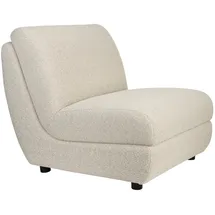 ZUIVER Lounge-Sessel Mississippi Polyester 0 x 0 x 0 cm Beige wetterfest