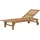 Mendler Sonnenliege HWC-N48, Relaxliege Gartenliege Liegestuhl, Massiv-Holz Akazie MVG-zertifiziert