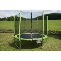 STAMM SPORTS Gartentrampolin 305 cm inkl. Sicherheitsnetz grün