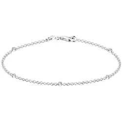 Elli Kristalle Eleganz Basic 925 Silber Armbänder & Armreife   Damen 
