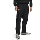 Under Armour Rival Woven Windbreaker Hosen - Black / Black / White - 4XL