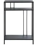 CaliCosy OLLI Konsolentisch 30x90x60 cm Schwarz