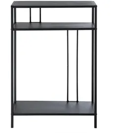 CaliCosy OLLI Konsolentisch 30x90x60 cm Schwarz
