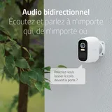 Hombli Battery Cam 2K Weiß
