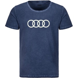 Audi T-Shirt Ringe Herren Größe M
