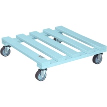 Wagner System WAGNER Pflanzenroller 38 x 38 x 9,5 cm Blau, max. 120 kg, I Made in EU - 20041301