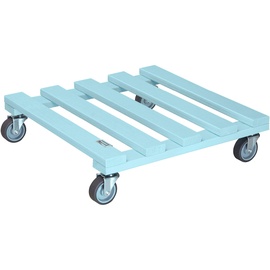 Wagner System WAGNER Pflanzenroller 38 x 38 x 9,5 cm Blau, max. 120 kg, I Made in EU - 20041301