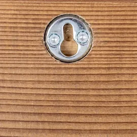 levandeo Wandregal 100 x 20 x 0 cm Eiche