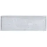 levandeo Deko Tablett L44cm Rechteckig Grau Betonoptik Dekoschale Tischdeko Aufbewahrung Ablage Dekoration