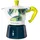 Bialetti Moka Express 3 Tassen Blau/Grün