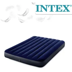 Intex Luftbett 191x137x22 cm blau Gästebett Luftmatratze