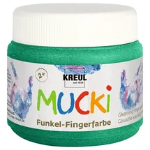 Kreul Mucki Fingerfarbe 150 ml smaragdgrün